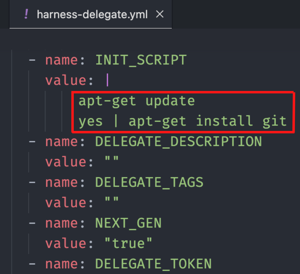 adding git script