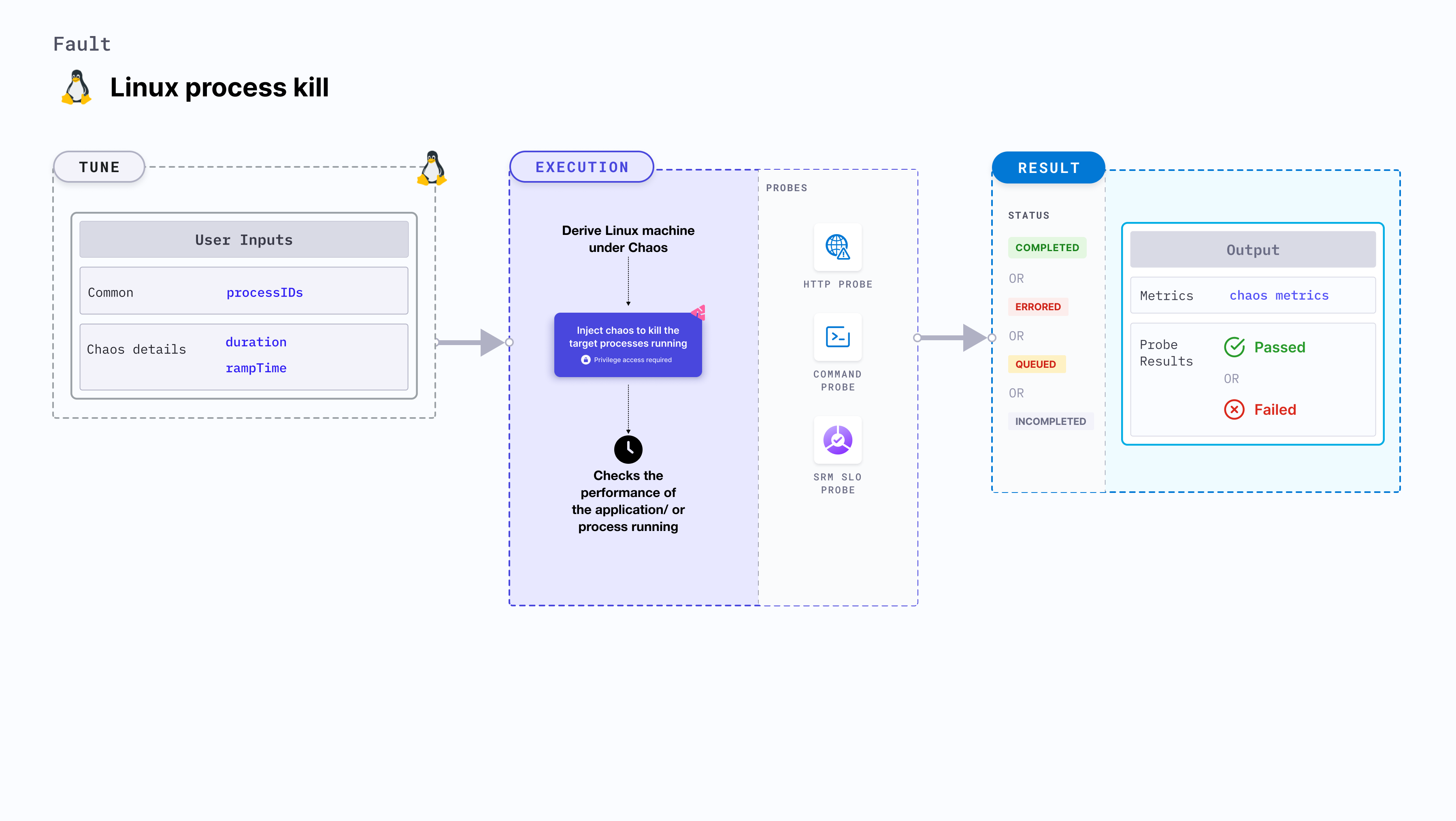 Linux process kill